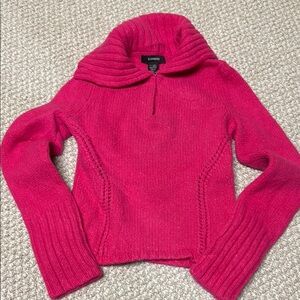 Express Women's Pink Sweater